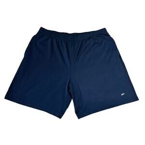 Amazon Essentials Navy Blue Elastic Shorts Drawstring Mens Size XXL